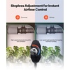 image:imageVEVOR Inline Duct Fan 8Inch 750 CFM with Variable Speed Controller Quiet ACMotor Ventilation Exhaust Fan for Cooling Booster Grow Tents Hydroponics6 Fan  Air Filtration Kit