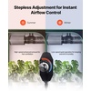 image:imageVEVOR Inline Duct Fan 8Inch 750 CFM with Variable Speed Controller Quiet ACMotor Ventilation Exhaust Fan for Cooling Booster Grow Tents Hydroponics8 Fan  Air Filtration Kit