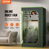 image:imageVEVOR Inline Duct Fan 8Inch 750 CFM with Variable Speed Controller Quiet ACMotor Ventilation Exhaust Fan for Cooling Booster Grow Tents Hydroponics8 Fan  Variable Speed Controller