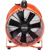 image:imageVEVOR Portable Ventilator with Hose 2 Speed 12 Inch Utility Blower Exhaust Fan with 33ft Flexible Duct 367W 2894CFM High Velocity Industrial Air Mover for Extraction and Ventilation2Speed  Combo 12 Inch Fan and 33ft Hose