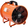 image:imageVEVOR Portable Ventilator with Hose 2 Speed 12 Inch Utility Blower Exhaust Fan with 33ft Flexible Duct 367W 2894CFM High Velocity Industrial Air Mover for Extraction and Ventilation2Speed  Combo 12 Inch Fan and 33ft Hose