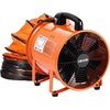 image:imageVEVOR Portable Ventilator with Hose 2 Speed 12 Inch Utility Blower Exhaust Fan with 33ft Flexible Duct 367W 2894CFM High Velocity Industrial Air Mover for Extraction and Ventilation2Speed  Combo 10 Inch Fan and 33ft Hose