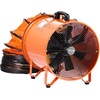image:imageVEVOR Portable Ventilator with Hose 2 Speed 12 Inch Utility Blower Exhaust Fan with 33ft Flexible Duct 367W 2894CFM High Velocity Industrial Air Mover for Extraction and Ventilation16 Inch 2Speed Utility Blower w 164ft Hose