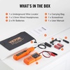 image:imageVEVOR Underground Cable Locator 3 FT Max Detection Depth Wire Tracer Break Detector Finder with Earphone 1000 FT MaxDetection Length Cable Tester for Pet Fence Buried Sprinkler Valve Irrigation