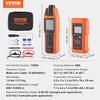 image:imageVEVOR Underground Cable Locator 8 Ft Max Detect Depth Cable Tester 12 to 600V NVC Wire Tracer Break Detector Finder 6561Ft Detect Length for Electrical Circuits Pipelines Dog Fence Buried Cables