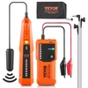image:imageVEVOR Underground Cable Locator 3 FT Max Detection Depth Wire Tracer Break Detector Finder with Earphone 1000 FT MaxDetection Length Cable Tester for Pet Fence Buried Sprinkler Valve Irrigation
