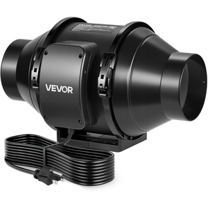 image:imageVEVOR Inline Duct Fan 8Inch 750 CFM with Variable Speed Controller Quiet ACMotor Ventilation Exhaust Fan for Cooling Booster Grow Tents Hydroponics4 Inline Fan