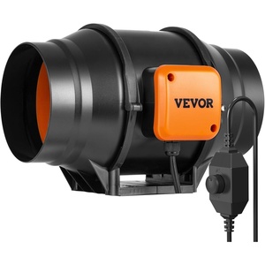image:imageVEVOR Inline Duct Fan 8Inch 750 CFM with Variable Speed Controller Quiet ACMotor Ventilation Exhaust Fan for Cooling Booster Grow Tents Hydroponics6 Fan  Variable Speed Controller