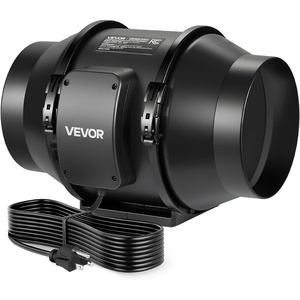 image:imageVEVOR Inline Duct Fan 8Inch 750 CFM with Variable Speed Controller Quiet ACMotor Ventilation Exhaust Fan for Cooling Booster Grow Tents Hydroponics6 Inline Fan