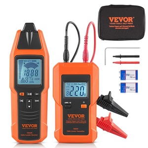 image:imageVEVOR Underground Cable Locator 8 Ft Max Detect Depth Cable Tester 12 to 600V NVC Wire Tracer Break Detector Finder 6561Ft Detect Length for Electrical Circuits Pipelines Dog Fence Buried Cables