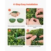 image:imageVEVOR 2 Pcs 20 Artificial Plant Topiary Ball Faux Boxwood Balls with 2 LED Light String AllYear Green Faux Plant Decorative Balls for Backyard BalconyGarden Wedding and Home Dcor23inchball