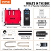 image:imageVEVOR 8KW Diesel Heater All in One DC1224V Fast Heating Diesel Air Heater with Remote Control and Color Digital Display Low Noise Voice Announcement for RV Truck Camper Van Boat and TrailerBlackRed
