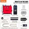 image:imageVEVOR 8KW Diesel Heater All in One DC1224V Fast Heating Diesel Air Heater with Remote Control and Color Digital Display Low Noise Voice Announcement for RV Truck Camper Van Boat and TrailerRed