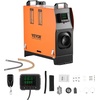 image:imageVEVOR 8KW Diesel Heater All in One DC1224V Fast Heating Diesel Air Heater with Remote Control and Color Digital Display Low Noise Voice Announcement for RV Truck Camper Van Boat and TrailerOrange