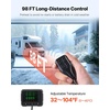 image:imageVEVOR 8KW Diesel Heater All in One DC1224V Fast Heating Diesel Air Heater with Remote Control and Color Digital Display Low Noise Voice Announcement for RV Truck Camper Van Boat and TrailerOrange
