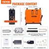 image:imageVEVOR 8KW Diesel Heater All in One DC1224V Fast Heating Diesel Air Heater with Remote Control and Color Digital Display Low Noise Voice Announcement for RV Truck Camper Van Boat and TrailerOrange