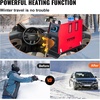 image:imageVEVOR 8KW Diesel Heater All in One DC1224V Fast Heating Diesel Air Heater with Remote Control and Color Digital Display Low Noise Voice Announcement for RV Truck Camper Van Boat and TrailerRed