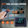 image:imageVEVOR 8KW Diesel Heater All in One DC1224V Fast Heating Diesel Air Heater with Remote Control and Color Digital Display Low Noise Voice Announcement for RV Truck Camper Van Boat and TrailerOrange