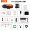image:imageVEVOR 8KW Diesel Heater DC1224V Fast Heating Diesel Air Heater with Remote Control and Color Digital Display 10L Fuel Tank Low Noise Voice Announcement for RV Truck Boat and TrailerOrange