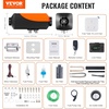 image:imageVEVOR 8KW Diesel Heater DC1224V Fast Heating Diesel Air Heater with Remote Control and Color Digital Display 10L Fuel Tank Low Noise Voice Announcement for RV Truck Boat and TrailerOrange