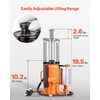 image:imageVEVOR Air Hydraulic Bottle Jack 20 Ton40000 LBS All Welded Bottle Jack 104197 inch Lifting Range Manual Handle and Air Pump for Car Pickup Truck RV Auto Repair Industrial Engineering20T Pneumatic Type