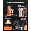 image:imageVEVOR Air Hydraulic Bottle Jack 20 Ton40000 LBS All Welded Bottle Jack 104197 inch Lifting Range Manual Handle and Air Pump for Car Pickup Truck RV Auto Repair Industrial Engineering20T Pneumatic Type