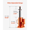 image:imageVEVOR Air Hydraulic Bottle Jack 20 Ton40000 LBS All Welded Bottle Jack 104197 inch Lifting Range Manual Handle and Air Pump for Car Pickup Truck RV Auto Repair Industrial Engineering12T Pneumatic Type