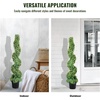 image:imageVEVOR Artificial Boxwood Spiral Topiary Trees 3ft Tall 2 Pieces Faux Plant Outdoor AllYear Green Fake Plant with Replaceable Leaves for DecorativeIndoorPorchGarden4ft