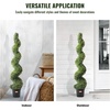 image:imageVEVOR Artificial Boxwood Spiral Topiary Trees 3ft Tall 2 Pieces Faux Plant Outdoor AllYear Green Fake Plant with Replaceable Leaves for DecorativeIndoorPorchGarden5ft
