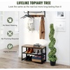 image:imageVEVOR Artificial Boxwood Spiral Topiary Trees 3ft Tall 2 Pieces Faux Plant Outdoor AllYear Green Fake Plant with Replaceable Leaves for DecorativeIndoorPorchGarden4ft
