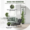 image:imageVEVOR Artificial Boxwood Spiral Topiary Trees 3ft Tall 2 Pieces Faux Plant Outdoor AllYear Green Fake Plant with Replaceable Leaves for DecorativeIndoorPorchGarden3ft