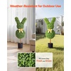 image:imageVEVOR Artificial Boxwood Topiary Tree 48 inch Tall 2 Pieces Triple BallShaped Faux Topiary Tree Green Faux Plant with Replaceable Leaves amp Pot for Decorative IndoorOutdoorHomeOfficeBunny