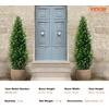 image:imageVEVOR Artificial Topiary Cedar Tree 48 inch Tall 2 Pieces with Extra Leaves amp Pot Faux Evergreen Fake Pine Cypress Trees Plant UV Rated Artificial Greenery Set for Home Decor IndoorOutdoor4ft