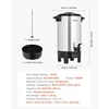 image:imageVEVOR Commercial Coffee Urn 100 Cup 15 L Hot Beverage Dispenser with Dripless Faucet QuickBrewing Stainless Steel Large Commercial Coffee Maker for Catering Business Party Church amp Restaurant40Cups