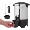 image:imageVEVOR Commercial Coffee Urn 100 Cup 15 L Hot Beverage Dispenser with Dripless Faucet QuickBrewing Stainless Steel Large Commercial Coffee Maker for Catering Business Party Church amp Restaurant30Cup