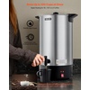 image:imageVEVOR Commercial Coffee Urn 100 Cup 15 L Hot Beverage Dispenser with Dripless Faucet QuickBrewing Stainless Steel Large Commercial Coffee Maker for Catering Business Party Church amp Restaurant100Cups