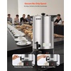 image:imageVEVOR Commercial Coffee Urn 100 Cup 15 L Hot Beverage Dispenser with Dripless Faucet QuickBrewing Stainless Steel Large Commercial Coffee Maker for Catering Business Party Church amp Restaurant60Cups