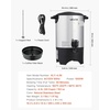 image:imageVEVOR Commercial Coffee Urn 100 Cup 15 L Hot Beverage Dispenser with Dripless Faucet QuickBrewing Stainless Steel Large Commercial Coffee Maker for Catering Business Party Church amp Restaurant30Cup