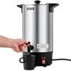 image:imageVEVOR Commercial Coffee Urn 100 Cup 15 L Hot Beverage Dispenser with Dripless Faucet QuickBrewing Stainless Steel Large Commercial Coffee Maker for Catering Business Party Church amp Restaurant60Cups