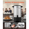 image:imageVEVOR Commercial Coffee Urn 100 Cup 15 L Hot Beverage Dispenser with Dripless Faucet QuickBrewing Stainless Steel Large Commercial Coffee Maker for Catering Business Party Church amp Restaurant40Cup