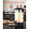 image:imageVEVOR Commercial Coffee Urn 100 Cup 15 L Hot Beverage Dispenser with Dripless Faucet QuickBrewing Stainless Steel Large Commercial Coffee Maker for Catering Business Party Church amp Restaurant40Cup