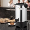 image:imageVEVOR Commercial Coffee Urn 100 Cup 15 L Hot Beverage Dispenser with Dripless Faucet QuickBrewing Stainless Steel Large Commercial Coffee Maker for Catering Business Party Church amp Restaurant40Cup