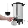 image:imageVEVOR Commercial Coffee Urn 100 Cup 15 L Hot Beverage Dispenser with Dripless Faucet QuickBrewing Stainless Steel Large Commercial Coffee Maker for Catering Business Party Church amp Restaurant40Cups