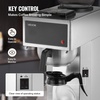 image:imageVEVOR Commercial Drip Coffee Maker 24 Cups CoffeeMaker Machine with 4 Glass Carafes and 4 Decanter Warmer Plates Stainless Steel DualHead Coffee Brewer for Restaurant Office Coffee Shop amp Home2 Warmer Plates