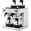 image:imageVEVOR Commercial Drip Coffee Maker 24 Cups CoffeeMaker Machine with 4 Glass Carafes and 4 Decanter Warmer Plates Stainless Steel DualHead Coffee Brewer for Restaurant Office Coffee Shop amp Home4Warmer Plates