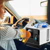 image:imageVEVOR Diesel Heater 12V Allinone Diesel Air Heater with Remote Control and LCD Display 5L Fuel Tank Fast Heating Portable Diesel Parking Heater for RV Truck 8KW Upgrade  APP Control Orange8KWWhite