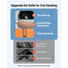 image:imageVEVOR Diesel Heater 12V Allinone Diesel Air Heater with Remote Control and LCD Display 5L Fuel Tank Fast Heating Portable Diesel Parking Heater for RV Truck 8KW Upgrade  APP Control Orange8KWOrange
