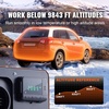image:imageVEVOR Diesel Heater 12V Allinone Diesel Air Heater with Remote Control and LCD Display 5L Fuel Tank Fast Heating Portable Diesel Parking Heater for RV Truck 8KW Upgrade  APP Control OrangeOrange