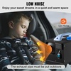 image:imageVEVOR Diesel Heater 12V Allinone Diesel Air Heater with Remote Control and LCD Display 5L Fuel Tank Fast Heating Portable Diesel Parking Heater for RV Truck 8KW Upgrade  APP Control Orange8KWBlack