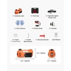 image:imageVEVOR Electric Car Jack Cordless Remote Control 5 Tons 11000 lbs Electric Hydraulic Jack Kit 18V Battery with Electric Impact Wrench Tire Change Replacement with LED Light Portable Car Jack5T  Appearance Update
